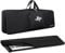 Mexa Housse en nylon pour clavier compatible avec clavier Yamaha Psr- F52, F51, E263, E273 et Casio Ctk 2550, Ctk3500, Cts200, Cts300 - Noir - Moderne, Noir , Moderne