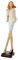 ELVA Moderne Deko Figur aus Poly-Harz 10x10x42cm