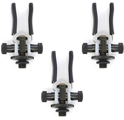 3 Pack of Phoxinus Anodised Aluminium Butt Rests. Adjustable back/rod rests to suit virtually all rods, rod pods, bank sticks etc. Ideal for carp, course and match fishing