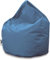 PATCH HOME Patchhome Sitzsack Tropfenform - Blaugrau für In & Outdoor XXXL 480 Liter - mit Styropor Füllung in 25 versch. Farben und 3 Größen