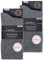 Lot de 6 Paires de Chaussettes Diabetiques Homme Femme 97% Coton sans Elastique & sans Couture (43-46 Gris)