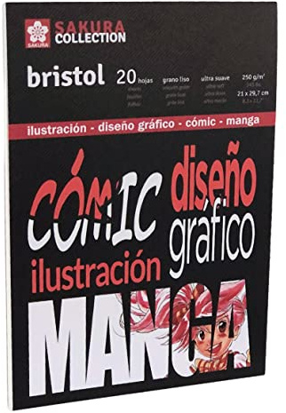 Block Manga A4 Papier Bristol