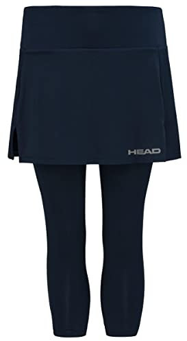 HEAD Damen Club 3/4 Tights W Skorts, Darkblue, L EU