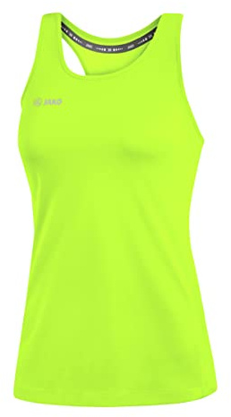 JAKO Damen Tanktop Run 2.0, Neongrün, 42