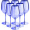 Moet & Chandon 6er Champagner Gläser Box-Set Dunkelblau Limited Edition Glas (6 Stück)