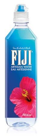 FIJI Artesian Bottled Water 700mL (Pack of 12) - Sports Cap