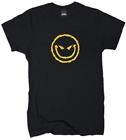 Wolkenbruch T-Shirt The Evil Smile schwarz und Navy (M bis 5XL)