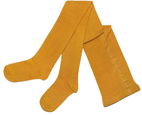 Weri Spezials Collants femme en coton opaque de plusieurs couleurs - tendance et classique. (42-44, Curry)