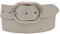 AnnaMatoni Damen Leder Gürtel mit Ovale Schließe Vollrindleder 4cm breit Vollleder ECHT LEDER (TW95 - weiß 104)