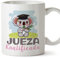 MUGFFINS Tazas para JUEZA mujer - En Español - Koalificado/koalificada - 11 oz / 330 ml - Regalo original y divertido