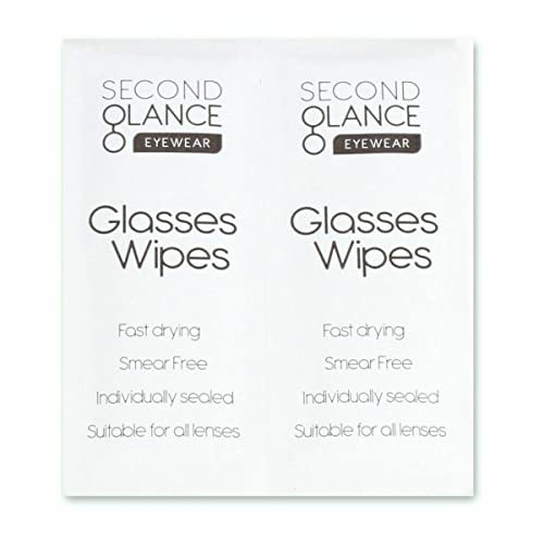 Buystarget 24 Smear Free Glasses Wipes Optical Lens Glass Cleaner Cleaning Cloth Sunglasses
