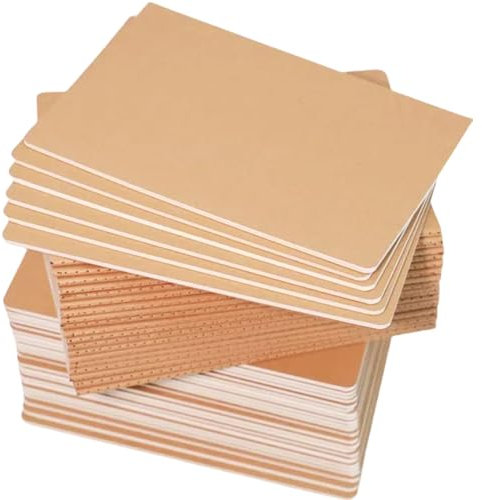 48 Pack Notebook Journals for Travelers, Students and Office, Writing Diary Subject Notebooks Planner with Thick Paper, 60 Pages, 30 Sheets, 8.3x5.5 inch, A5 Size, Travel Journal Set.(Lines）