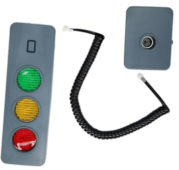 osiuujkw Hochempfindlicher kabelloser Parksensor für einfache Bedienung. Kratzfester ABS LED Ampel Parksensor für Garage