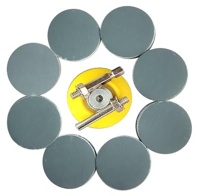 Wanmutrun 50mm Imperméable Papier Abrasif Set Hook and Loop 90pcs Grain2000 Carbure de Silicium Disques abrasifs Convient pour les Petites Machines à Polir