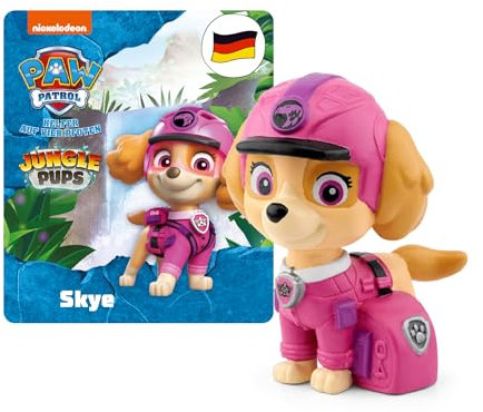 tonies Hörfiguren für Toniebox, PAW Patrol – Jungle Pups: Skye, Hörspiel mit 3 Geschichten für Kinder ab 3 Jahren, Spielzeit ca. 45 Minuten