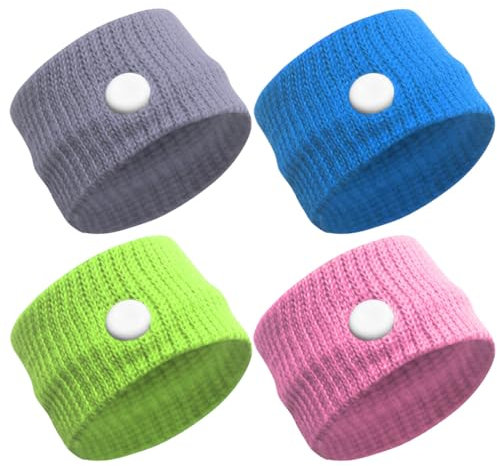 Akupressur-Armband 4er Set gegen Reisekrankheit für Kinder und Erwachsene, Schwangerschaft, Fliegen und Seekrankheit - effektive Linderung von Übelkeit auf Reisen akupressur armband übelkeit