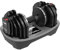 Newpower Fitness 25kg Adjustable Dumbbell for Saving Place, 18 Dumbbells in Single Weight (2kg to 25kg) with Anti-slip Handle Safety Locking Mechanism Strength Training for Home, Gym, Body Workout