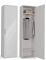 BDW Duo-Garderobe mit Spiegel, Moderner Kleiderschrank, Multifunktional für Flur, Schlafzimmer, Kinderzimmer 180x50x35(T) ! (Weiß)