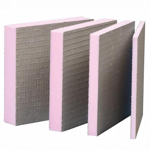 doitBau Pannello di costruzione XPS – Pannello isolante in schiuma rigida – resistente alla pressione impermeabile direttamente piastrellabile – 60 x 120 cm 10 mm – 15 pannelli 10,8 m² bagno cucina