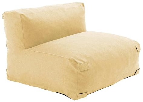 Oviala Gartensessel für modulares Sofa, Hellgelb – Mixi
