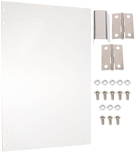 COHEALI Popcorn Machine Door Panel Replacement Protective Panel for Popcorn Maker Lightweight Pvc Plastic White Commercial Shop Use