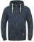 Solid SDVitu Herren Sweatjacke Kapuzenjacke Zip-Hoodie mit Kapuze Kordelzug Kängurutasche Reißverschluss Baumwollmischung Regular fit, Größe:S, Farbe:Insignia Blue Melange (8991)