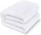 Utopia Bedding Matratzenschoner 135 x 190 x 40 cm Wasserdicht, Oeko-TEX Zertifiziert Matratzenauflage Atmungsaktive, Matratzenschutz, Rundum Elastisch Weiß