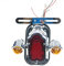 Chrome Tombstone Rücklicht Blinker für Harley Chopper FLSTN FLSTSC Custom