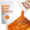 Hemway Glitter Paint Additive - Copper | Extra Chunky Metallic Flakes for Adding Sparkle to Paints & Wood Varnish | Add to Emulsion, Acrylic & Latex for Indoor Sparkly Walls | 100 g