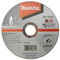 Makita B-46414 Trennscheibe Stahl 125 x 2,5 mm, 1 Stück, für bspw. Stahlrohre oder Stahlprofile, A30R-BF, EN12413, oSa zertifiziert