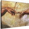 Myartstyle - Bilder Hände Werke von Leonardo Da Vinci 60 x 40 cm LeinWandBilder Xxl - 1 Teilige WandBilder Art 3D Modern Kunstdrucke w-a-2044-85