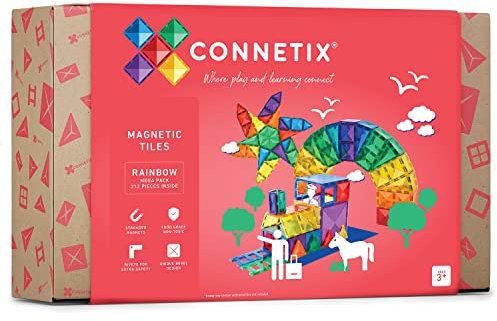 Connetix Rainbow Mega Pack, 212 Pieces