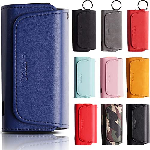 e-smoQ Tasche für IQOS 3 Duo Starterset | Hülle für IQOS Zubehör | Case für IQOS 3 (blau)