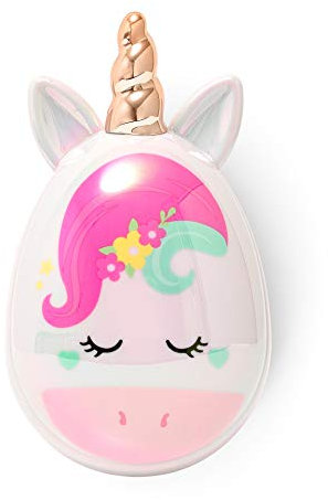 Legami - Entwirrungsbürste, 6,8 x 5 cm, Amazing Hair, Thema O, löst jede Knoten, ohne das Haar zu reißen oder zu schädigen, flexible Zähne in verschiedenen Höhen, Unicorn