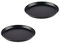 APS Pizzaform rund Ø 28/26,3 x 2,5 cm (2er-Set) - Pizzablech aus Blaublech, nicht beschichtet, lange Lebensdauer, zum professionellen Pizzabacken