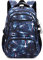 Amythe Schulrucksack Jungen Teenager Schulranzen, Schultasche mit Trolleygurten 16 Inch Wasserdicht Daypack Groß Nylon Lässig Kinderrucksack 3-9. Klasse für Schule und Reise
