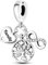 MULA Charms Anhänger Silber 925 für Armbänder, Kompatibel mit Europäischen Armbändern und Halskette für Frauen