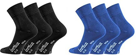 FussFreunde 6 Paar Bambussocken, Kurz- oder Sneaker-Socken und zusätzlicher ANTI-LOCH-GARANTIE