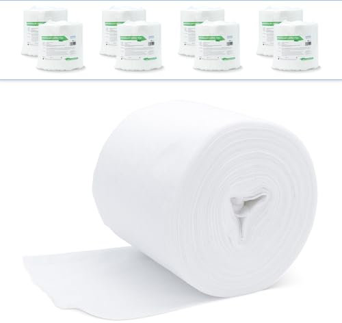 12x ARNOMED lingettes désinfectantes sèches pour seau distributeur, 70 feuilles de lingettes, lingettes nettoyantes multi usage, essuie tout gros rouleau, rouleau de papier, rouleau essuie tout