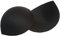 2 Pairs (4 Pieces) Size 38 Bra Inserts Bust Cups Non Padded Dress Bra Inserts Swimsuits Dresses Bras Non Push Up Liner Cups Sew on/Removable (Black)