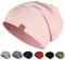 YANIKY Mütze Herren Damen, Slouch Beanie Mütze Baumwolle, Dünne Leichte Mütze, Weich Chemo Mütze, Winddicht Jersey Longbeanie für Alle Jahreszeiten