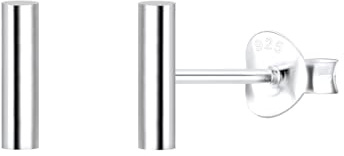LÖB Premium Ohrstecker 925 Silber Stab 8mm
