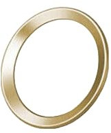 Generic White Gold Ring Home Button Sticker Compatible with iPhone 5S/SE/6/6S/6 Plus Touch ID Button Sticker for 7/7 PLUS/8/8 Plus/Mini 3/Air 2/Mini) Home Key Fingerprint