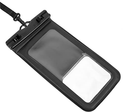 Mikinona wasserdichte Handytasche Mit Auftriebsband Wasserdichter Handybeutel Für Tauchen Fotografieren Mit Hoher Berührungsempfindlichkeit Transparentes Material