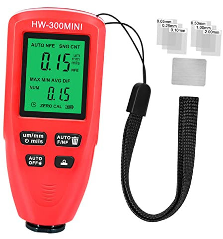 FELTECHELECTR Digital Gauge Coating Thickness Tester for Car Paint Automotive Industrial Use Abs Shell
