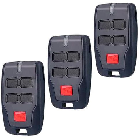 3 telecomandi per auto a 433,92 Mhz BFT Mitto B RCB 4 canali, per Rolling BFT MITTO 2, Kleio, Ghibli, TRC 2, TR
