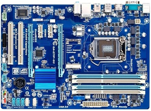 Motherboard Fit For GIGABYTE GA-Z77P-D3 Desktop Motherboard Z77 LGA 1155 I3 I5 I7 DDR3 32G ATX UEFI BIOS