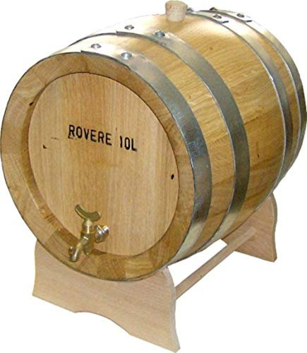 Fass aus Eiche 10 Liter mit dicke Latten von 2,7 cm
