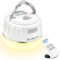lanktoo Rechargeable Camping Lantern with Remote Control & Power Bank - USB C Camping Light 300H Running, 5 Modes Waterproof Tent Light W/ Magnetic Base for Power Cut Fishing Emergencies