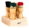 Burgol Bürstencaddy-Set inkl. 4 Tiegelbürsten